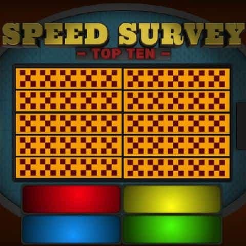 Speed Survey